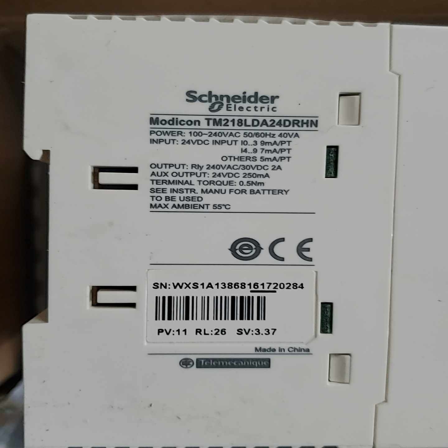 议价施耐德莫迪康plctm218lda24drhn如图所