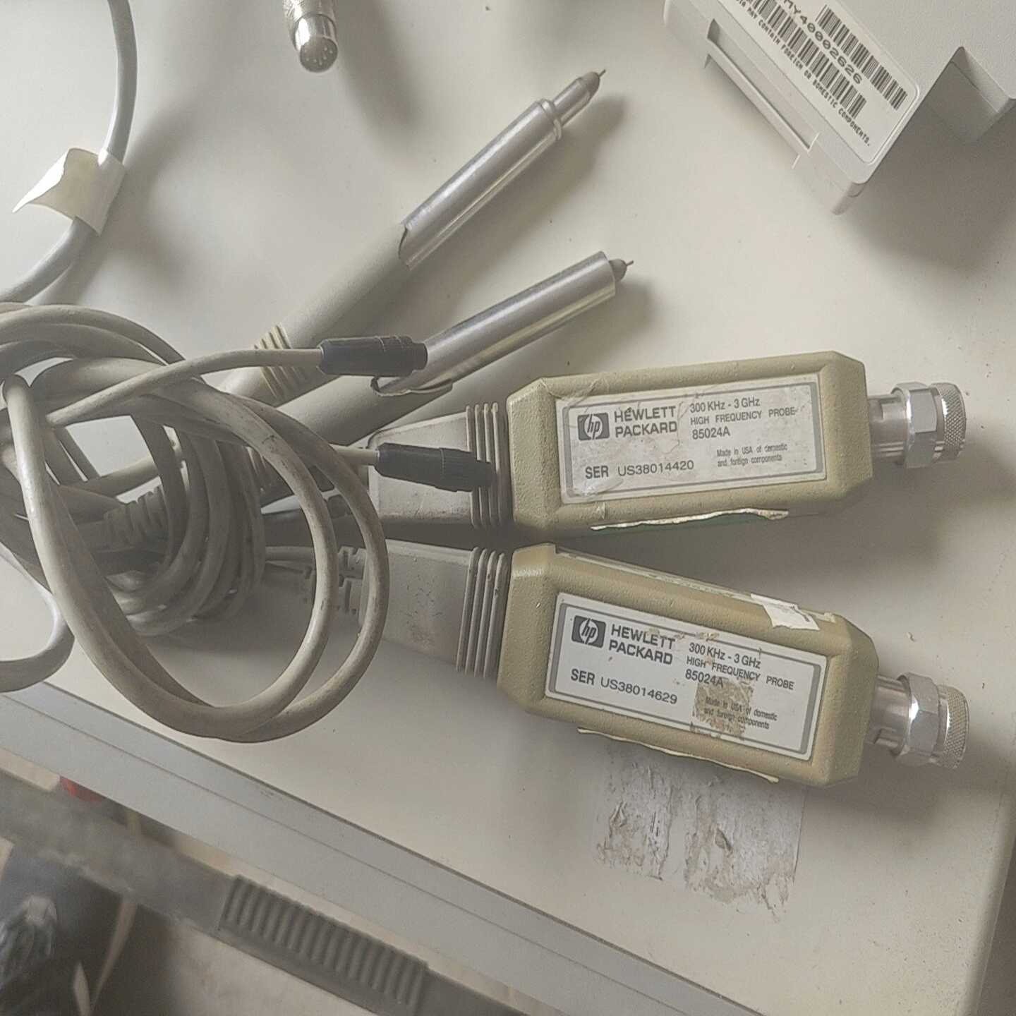 惠普安捷伦85024a手柄两个，外壳有残1000一个，包好--议价商品