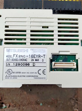 非实价三菱plc.模块FX2NC16EYRT议价议价议价