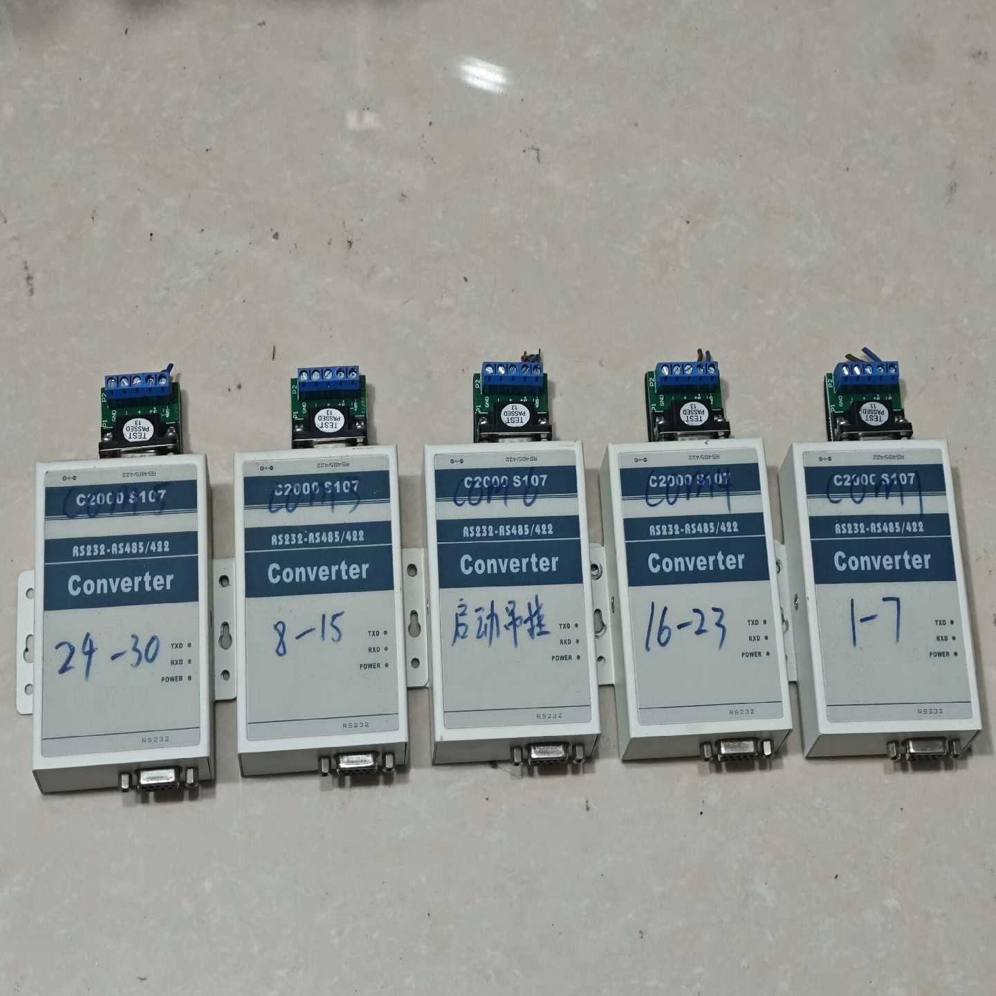 询价工业转换器RS232-RS485/422成色如图