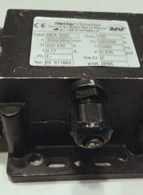 Netter NEA 5020 Auenunwuchtmotor Vibrationsmotor 0035kW rpm3