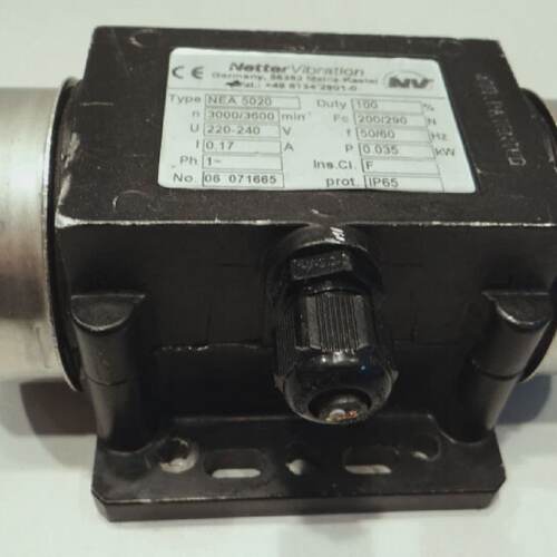 Netter NEA 5020 Auenunwuchtmotor Vibrationsmotor 0035kW rpm3