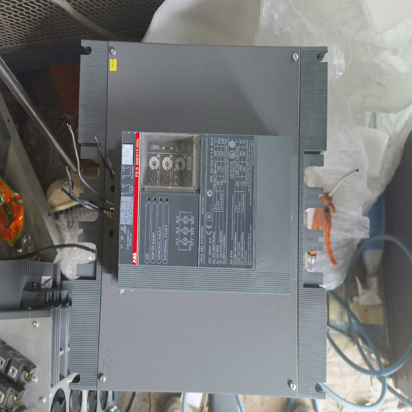 咨询-ABB软启动160kw