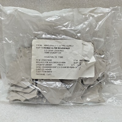 Piastra Del Blocco Terminale Weidmuller WAP 2.510  Confezion