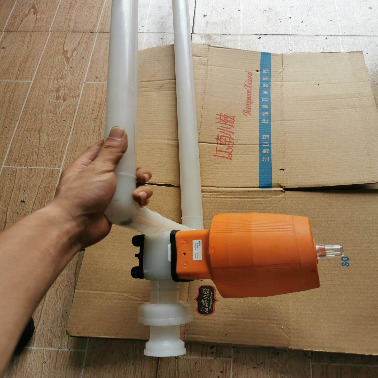 【议价】GF气动隔膜阀3DN25三通隔膜阀DN25PVDF气动隔膜