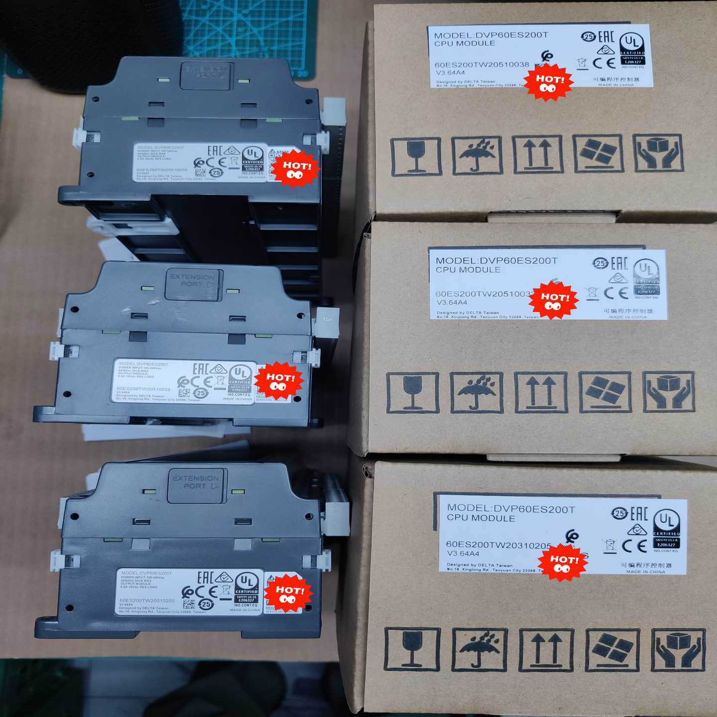 台达DVP60ES200T，晶体管输出型PLC