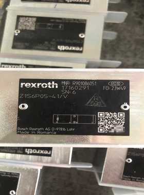 力士乐液压阀R901086051Z1S6P05-41/V询价