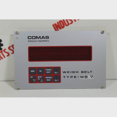 Comas WB 7 tobacco machinery NEW panel  6 months warranty