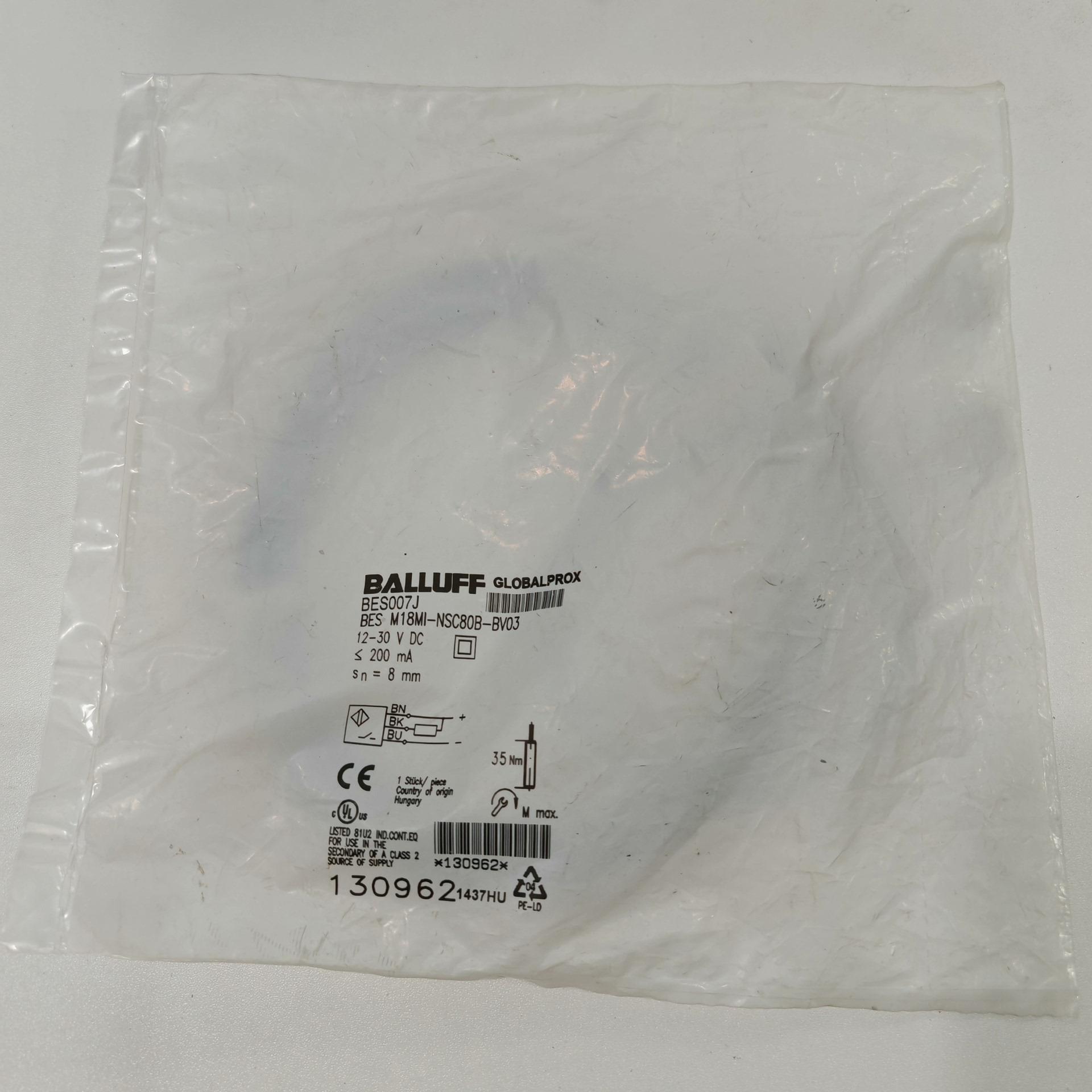 巴鲁夫接近开关BES M18MI-NSC80B-BV03~询价