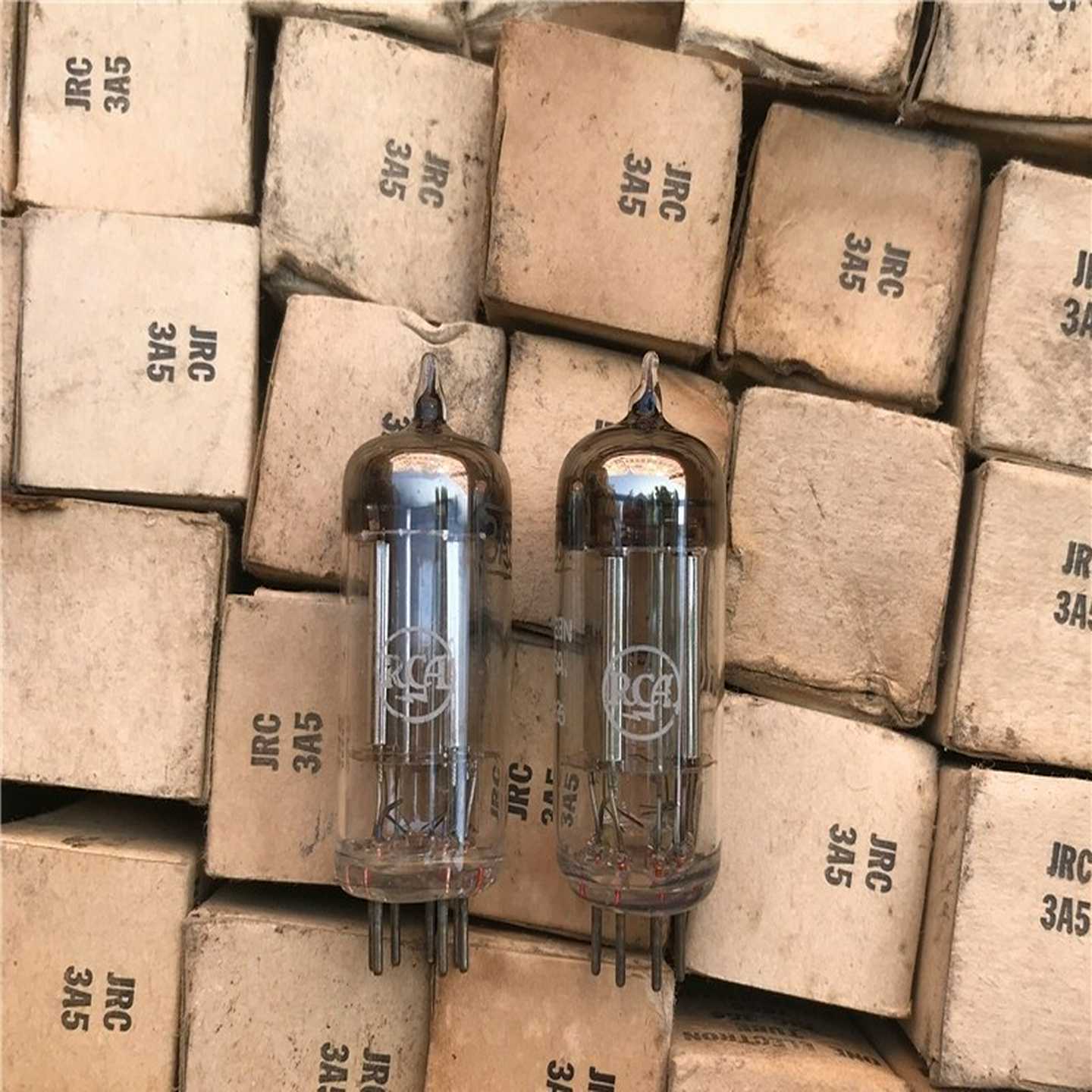 询价NOS原盒RCA3A5电子管原盒提供配对