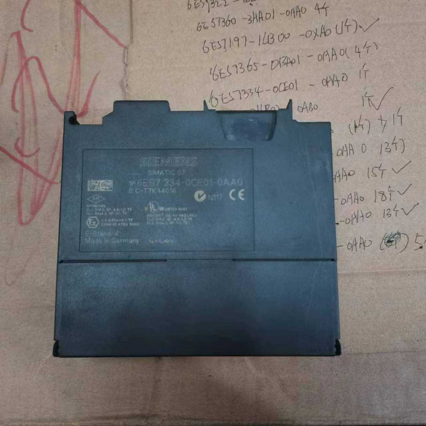 6ES7334-0CE01-0AA0功能正常，议价~询价