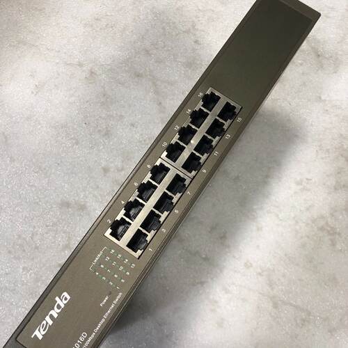 【询价】Tenda TEF1016D 16口快速桌面以太网交换机，成