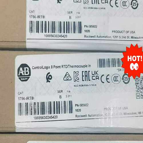 【星慕电子】AB 1756-IRT8I 23年9月原标的 CNPH 30