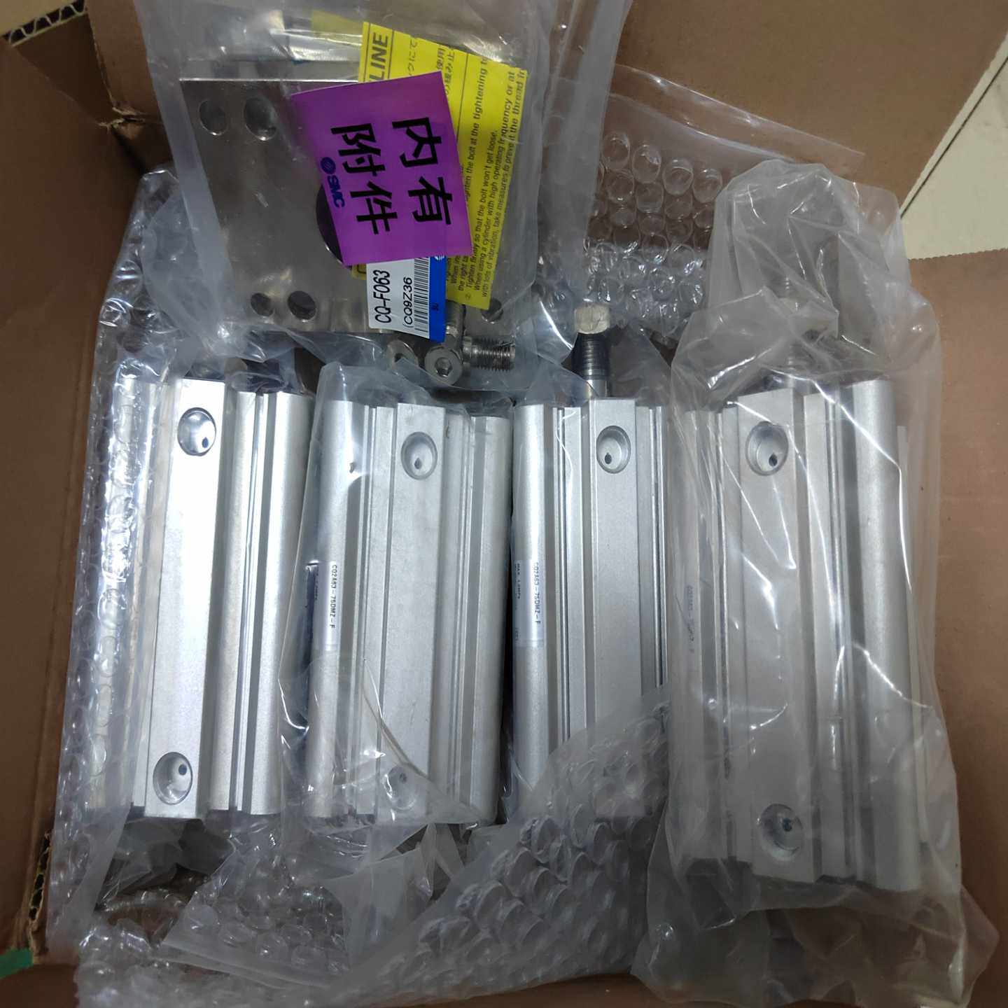 SMC气缸CQ2A63-75DMZ-F原装正品120元一个--议价商品
