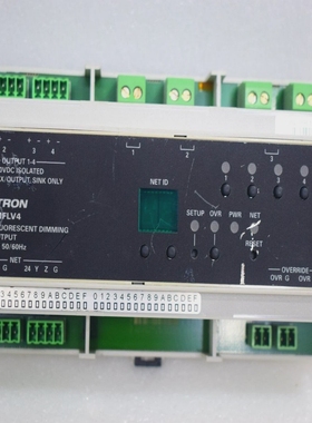 CRESTRONDIN-4DIMFLV4DINRAILFLUORESCENTDIMMING模块0-10