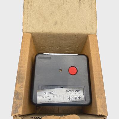 1 PC X PETERCEM GB 650 650.1 220V 50Hz 5VA Box Of Control