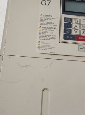 CIMRG7B47P5安川7.5KW变频器件图上实