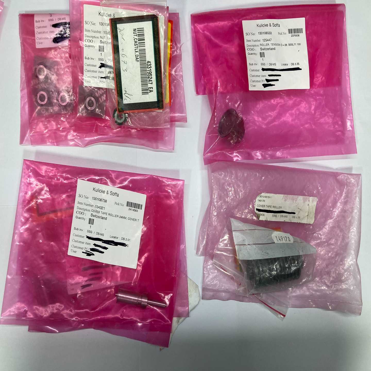 Kulicke&Soffa库力索法部件125447ROL询价