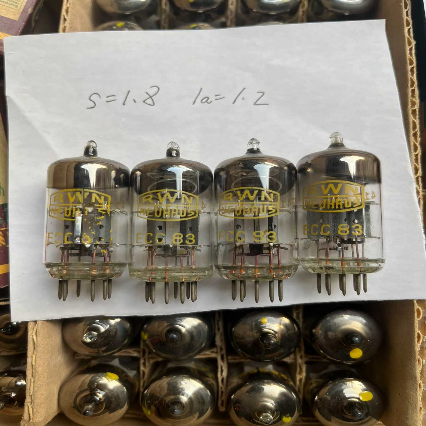 东欧ECC83电子管询价