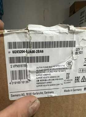 询价~仅拆封6GK5204-0JA00-2BA6
