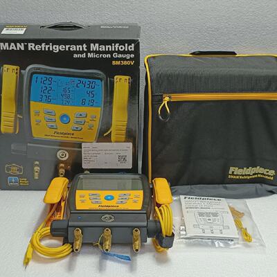Fieldpiece SM380V SMAN Digital Refrigerant Manifold And Micr