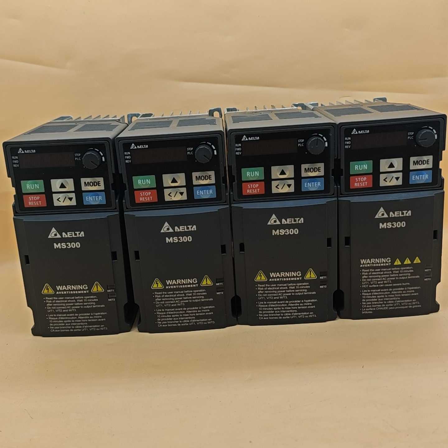 MS300变频器，型号VFD4A8MS21ANSAA，0