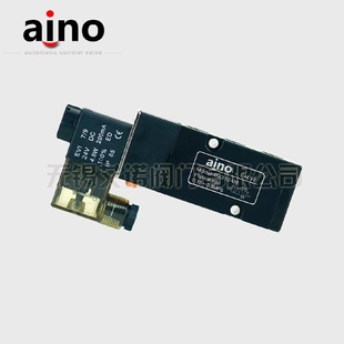 4M310 24V 08气动执行器专用板式 电磁阀两位五通电磁阀220V