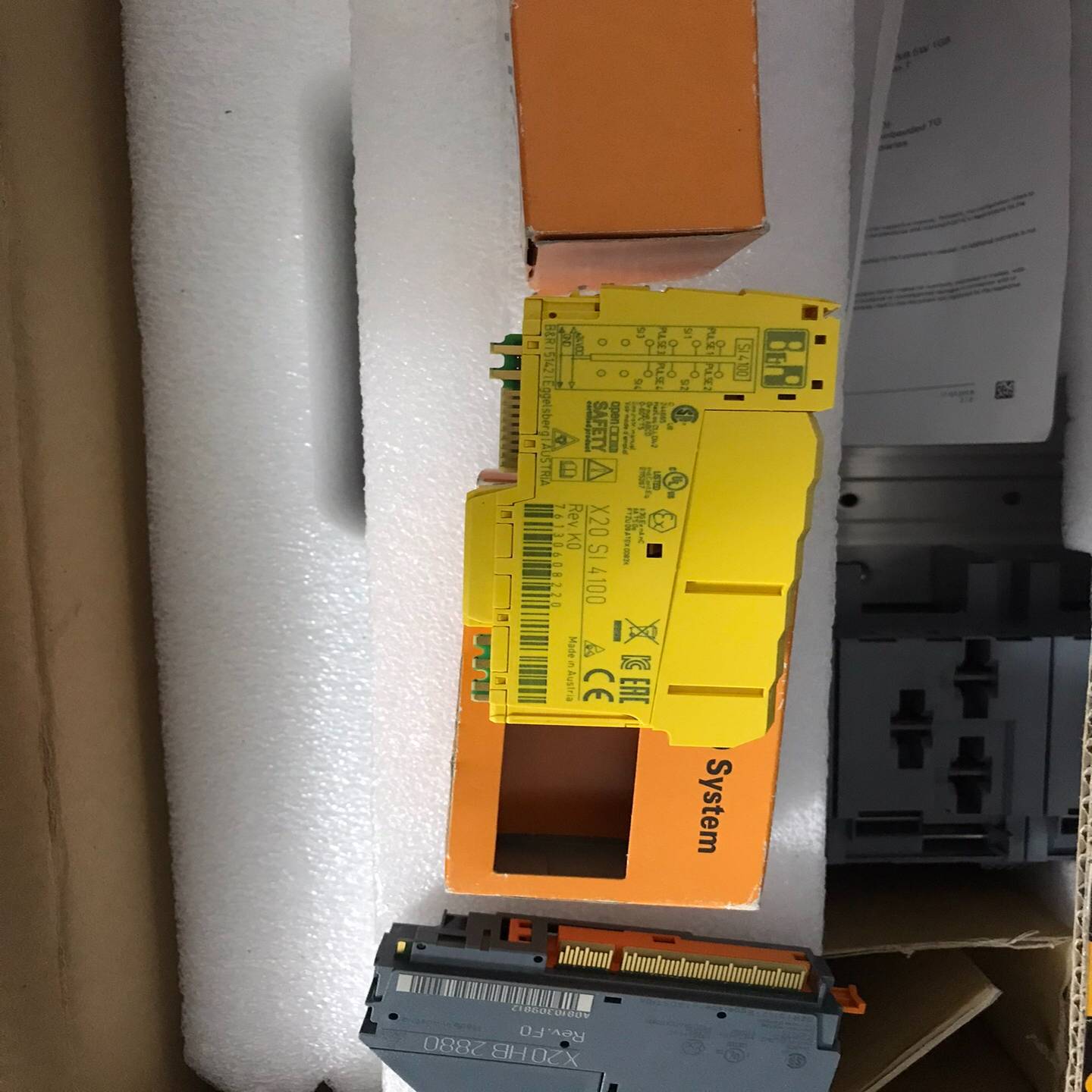【议价】CPU控制器模块X20SI4100，X20SO2110