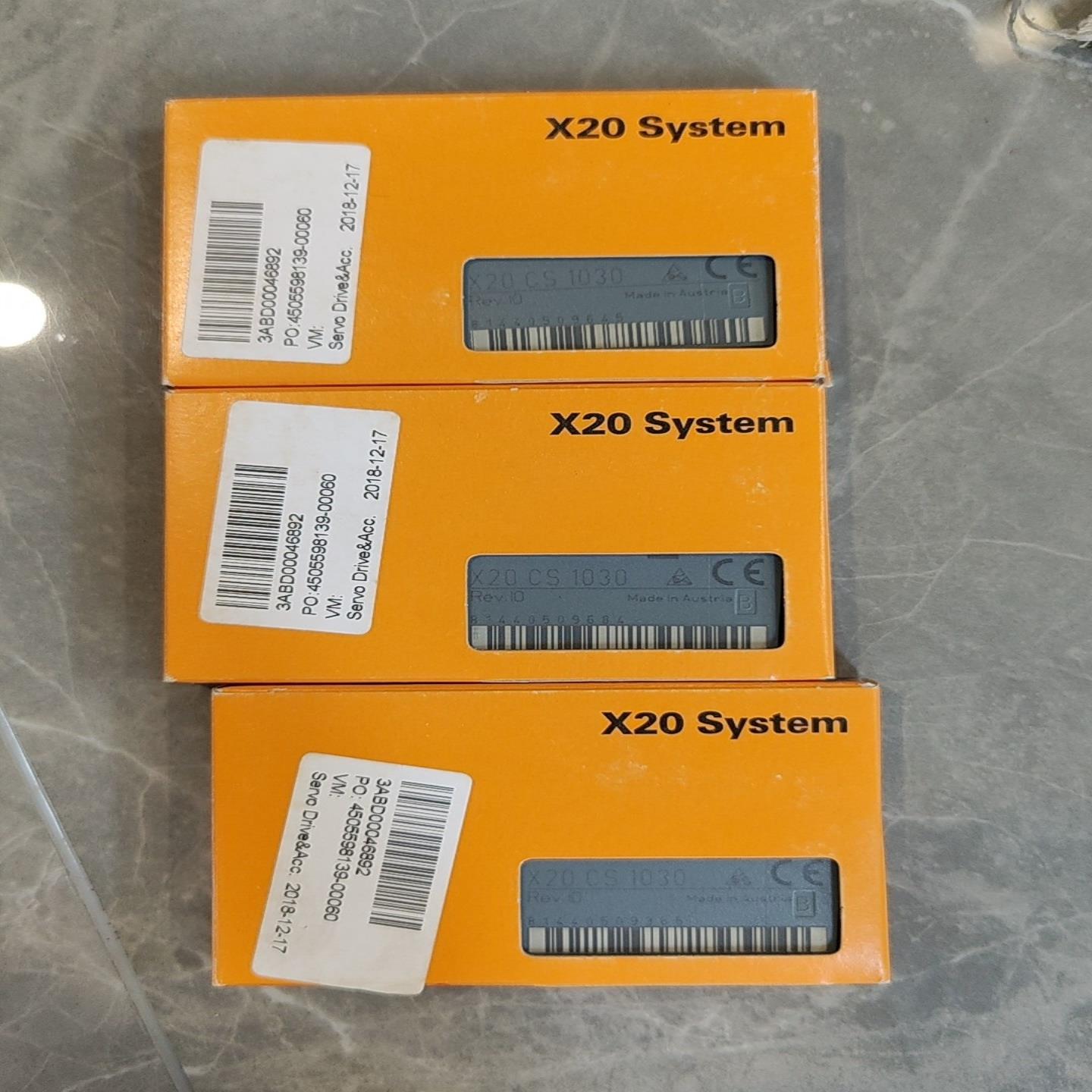 询价贝加莱X20CS1030伺服驱动器，全新原装，奥地利原厂生