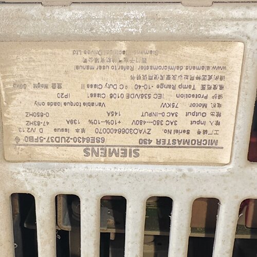 【询价】6SE6430-2UD37-5FB0430变频