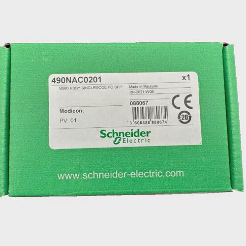 Schneider Electric 490NAC0201 M580 Hsby Singlemode Fo SFP Mo