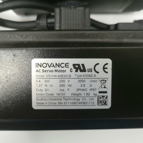 询价-汇川A331Z电机MS1H440B30CB电机0.4KW