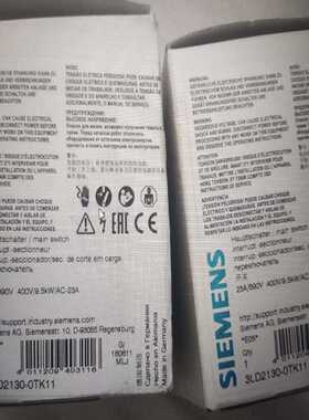 电气开关3LD2130-0TK112个【询价】