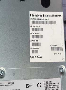 （议价）IBMp2607895-22X8C3.3主频0