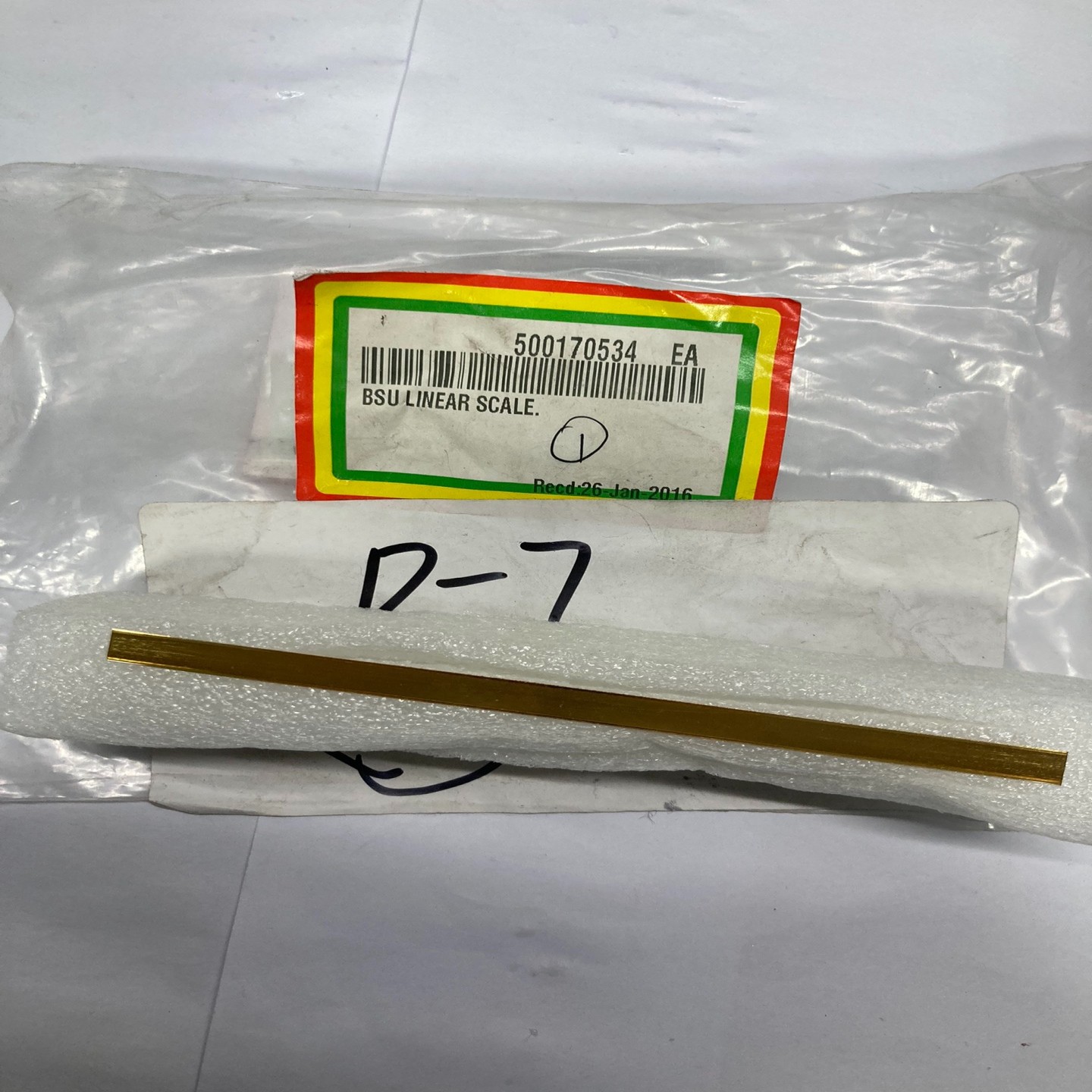【议价】KNS ASM固晶机光栅尺 BSU LINEAR SCALE