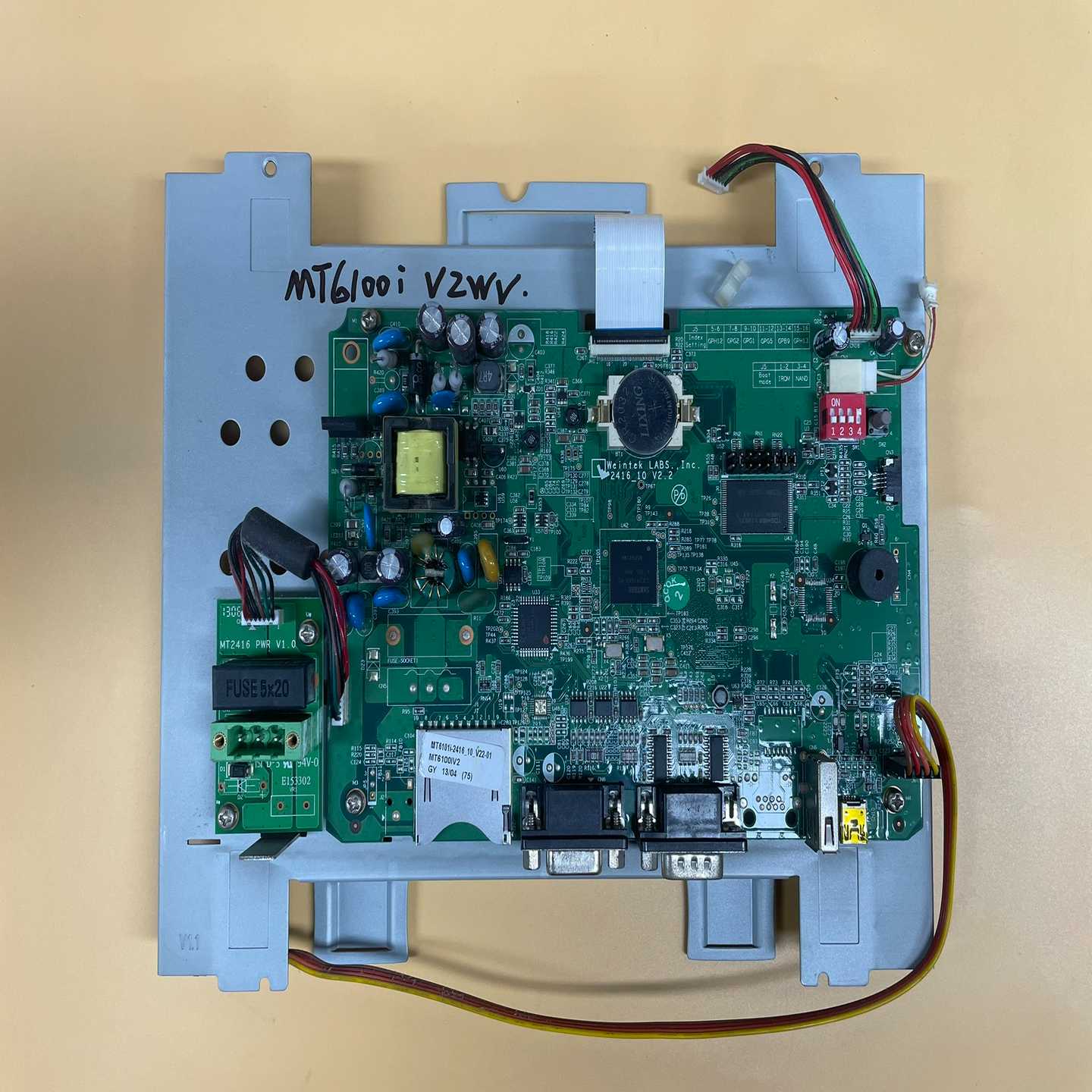 议价威纶Q10寸触摸屏MT6100iV2WV主板全套现货/维修