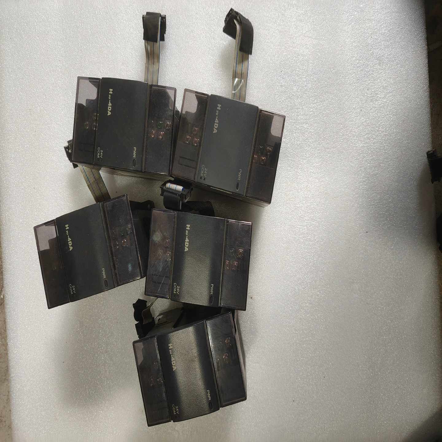 询价~汇川PLC扩展模块 H2U-4DA 功能 成色新