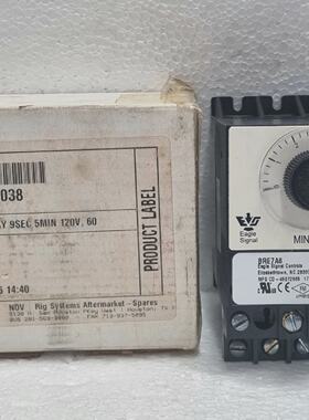 EAGLE SIGNAL BRE7A6 ELECTRONIC RESET TIMER 120VAC