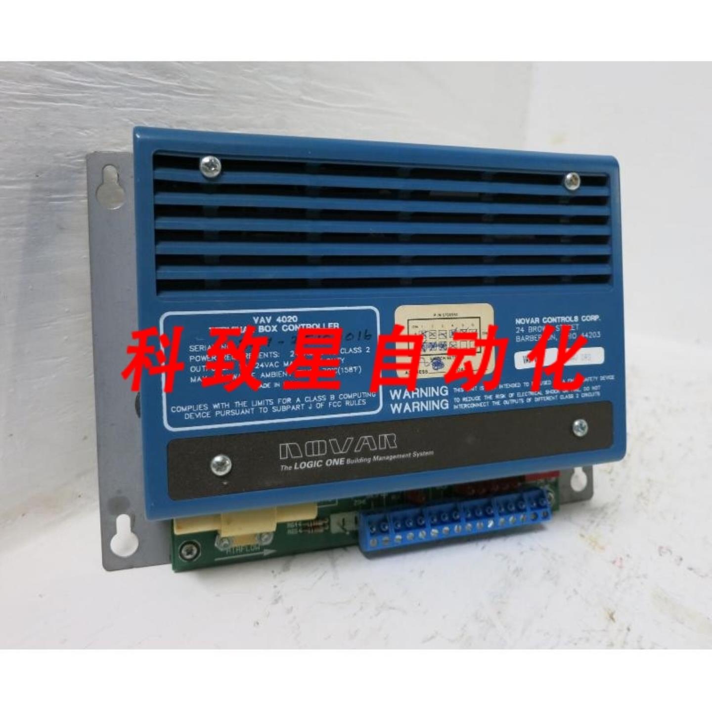 工业配件NOVAR VAV-4020 LOGIC ONE接线盒控制器V92 DRO变风量