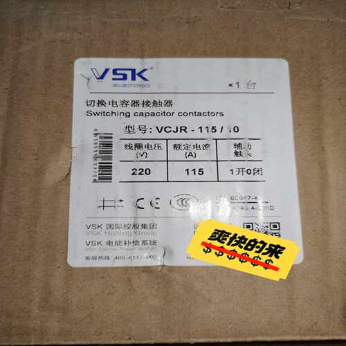 VCR-115/10 VSK 电容切换接触器 库存~询价