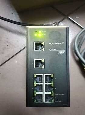 咨询-东土工业级8电口交换机KIEN1000B，刚拆下来的，