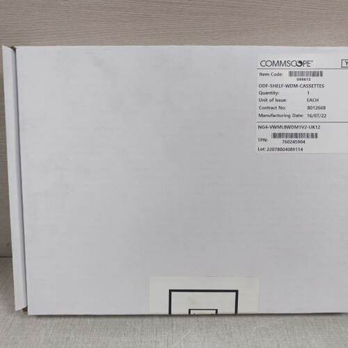 Commscope NG4VWML8WDM1V2UK12 NG4 Module with 8 CircuitsSEALE