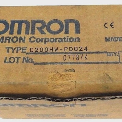 全新带盒OMRONC200HWPD024电源供应24VDCC200HWPD024