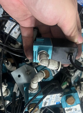 正品MAC117B501BAAA电磁阀24V二手拆