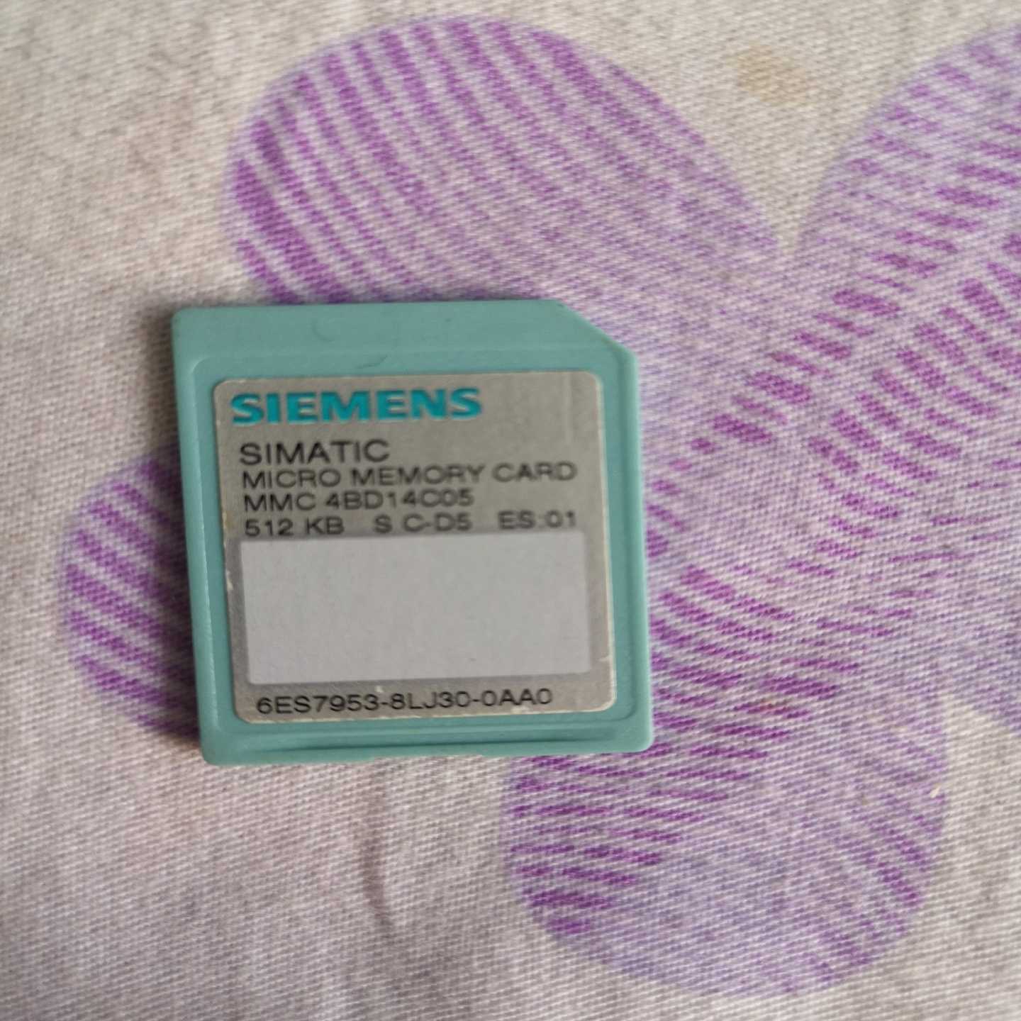（议价）MMC卡512KB，6ES7953-8LJ30-0AA