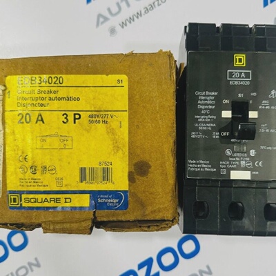 1PC Nuevo Interruptor Automtico Miniatura De 20A 3 Polos Cua