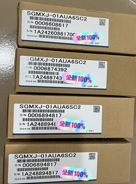 议价SGMXJ01AUA6SC2伺服电机4台202议价