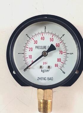Manometro Zheng Bao 06 KGCM2 086 PSI Per Compressore Tanabe