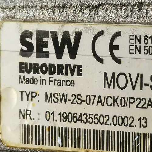 SEW驱动器MSW-2S-07A/CK0/P22A/RI2询价