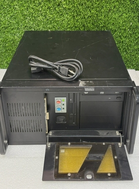 AdvantechIPC-610BP-40ZFB工业电脑-黑色带电源线